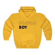 Load image into Gallery viewer, Boston Boy Black Hooded Sweatshirt