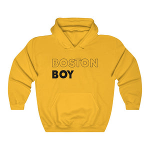 Boston Boy Black Hooded Sweatshirt