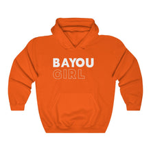 Load image into Gallery viewer, Bayou Girl White Hooded Sweatshirt