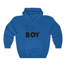 Load image into Gallery viewer, VA Boy Black Hooded Sweatshirt
