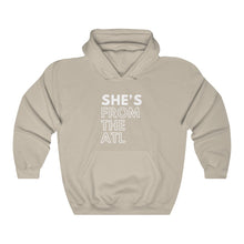 Load image into Gallery viewer, She's From the ATL Unisex Heavy Blend™ Hooded Sweatshirt