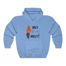 Load image into Gallery viewer, Hey Girl Heey! Black Logo Hooded Sweatshirt
