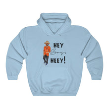 Load image into Gallery viewer, Hey Boy Heey! Logo Black Hooded Sweatshirt
