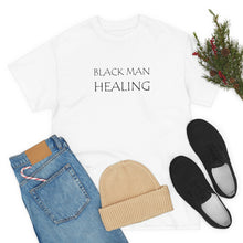 Load image into Gallery viewer, Black Man Healing Unisex Heavy Cotton Tee
