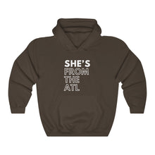 Load image into Gallery viewer, She's From the ATL Unisex Heavy Blend™ Hooded Sweatshirt