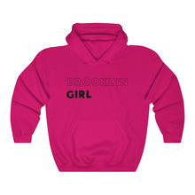 Load image into Gallery viewer, Brooklyn Girl Black Hooded Sweatshirt
