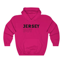Load image into Gallery viewer, Jersey Boy Black Hooded Sweatshirt