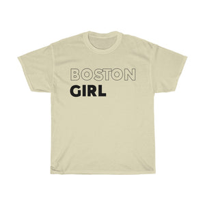 Boston Girl Unisex Heavy Cotton Tee
