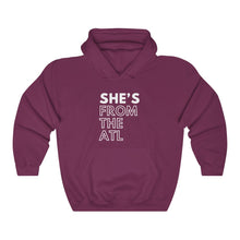 Load image into Gallery viewer, She's From the ATL Unisex Heavy Blend™ Hooded Sweatshirt