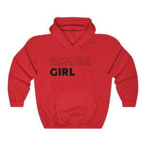 BMore Girl Black Hooded Sweatshirt
