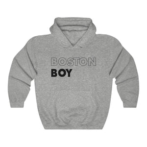 Boston Boy Black Hooded Sweatshirt
