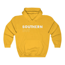 Load image into Gallery viewer, Southern Boy White Hooded Sweatshirt