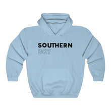 Load image into Gallery viewer, Southern Boy Black Hooded Sweatshirt