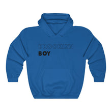 Load image into Gallery viewer, Brooklyn Boy Black Hooded Sweatshirt
