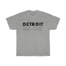 Load image into Gallery viewer, Detroit All-Day Unisex Heavy Cotton Tee
