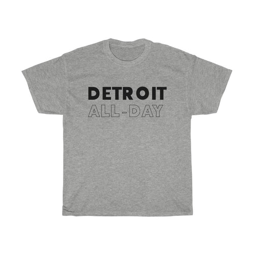 Detroit All-Day Unisex Heavy Cotton Tee