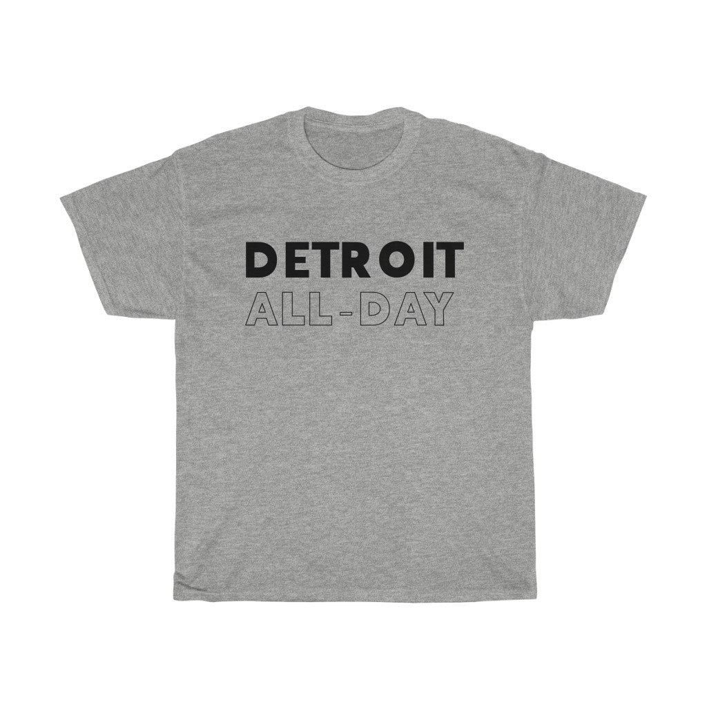 Detroit All-Day Unisex Heavy Cotton Tee