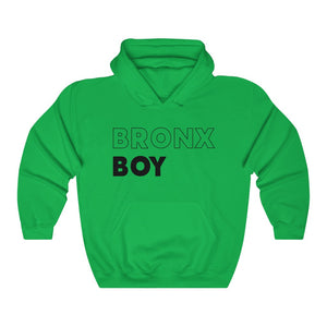 Bronx Boy Black Hooded Sweatshirt