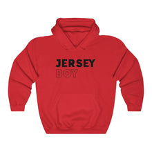 Load image into Gallery viewer, Jersey Boy Black Hooded Sweatshirt