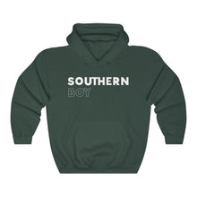 Load image into Gallery viewer, Southern Boy White Hooded Sweatshirt