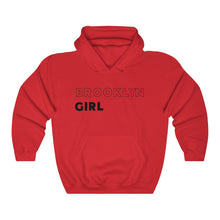 Load image into Gallery viewer, Brooklyn Girl Black Hooded Sweatshirt