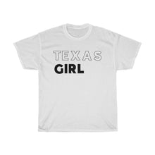 Load image into Gallery viewer, Texas Girl Unisex Heavy Cotton Tee
