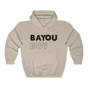 Bayou Boy Black Hooded Sweatshirt