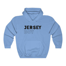 Load image into Gallery viewer, Jersey Boy Black Hooded Sweatshirt
