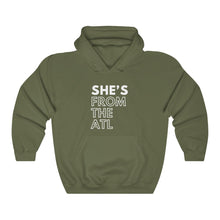 Load image into Gallery viewer, She's From the ATL Unisex Heavy Blend™ Hooded Sweatshirt