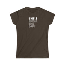 Load image into Gallery viewer, She's from the DMV Women's Softstyle Tee